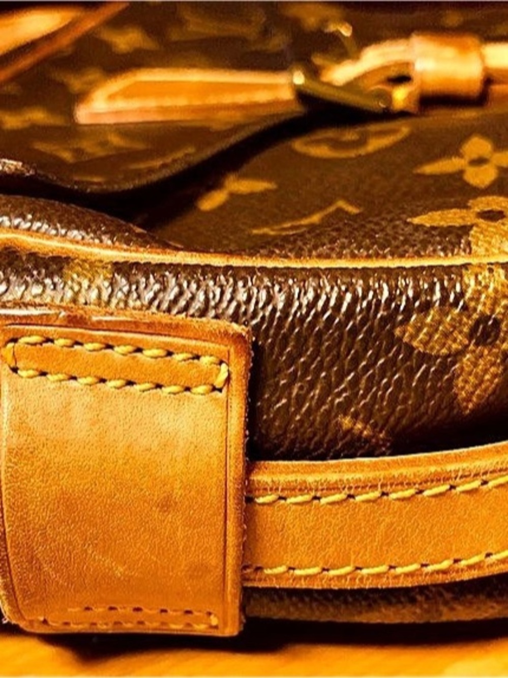 Louis Vuitton Authentic Vintage Monogram Jeune Fille crossbody / shoulder w/ COA - Picture 6 of 13